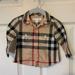 Baby Burberry Botton Down